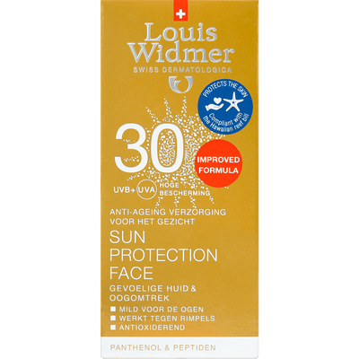 Louis Widmer Sun Protection Face Licht Geparfumeerd SPF30 50 ML