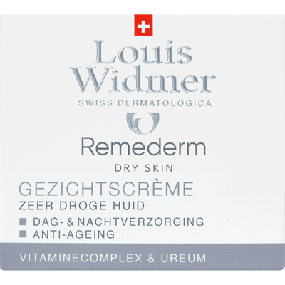 Louis Widmer Remederm Dry Skin Gezichtscrème Licht Geparfumeerd 50 ML
