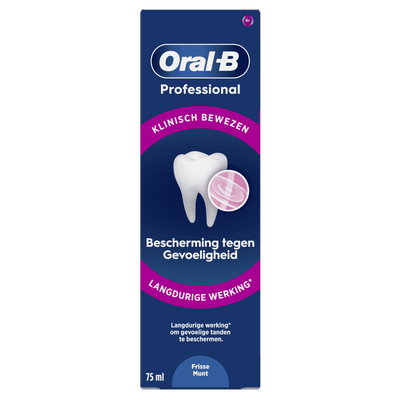 Oral-B Tandpasta Professional Bescherming Gevoelige Tanden Frisse Munt 75 ml