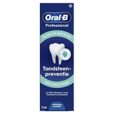 Oral-B Professional Tandsteencontrole Reinigingskristallen Tandpasta 75 ML