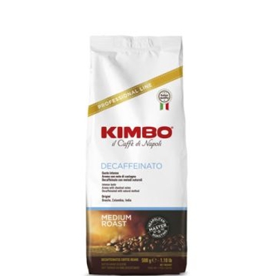 Kimbo koffiebonen deca (500gr)