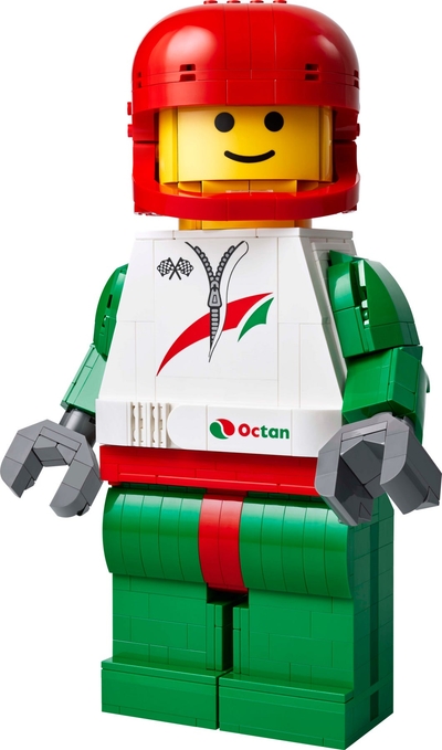 LEGO Grote minifiguur van een coureur