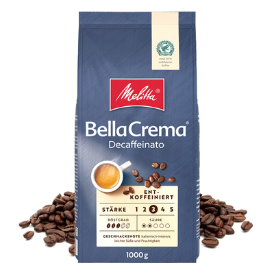 BellaCrema Cafeïnvrij - Melitta - 1 kg koffiebonen