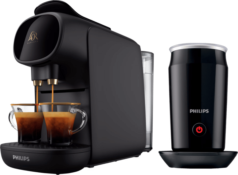 Philips L'OR Barista Sublime LM9012/60 Zwart + Melkopschuimer