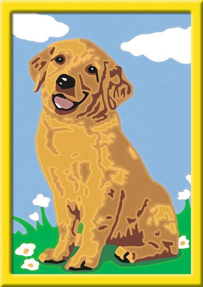 Schilderen Op Nummer - Lieve Puppy