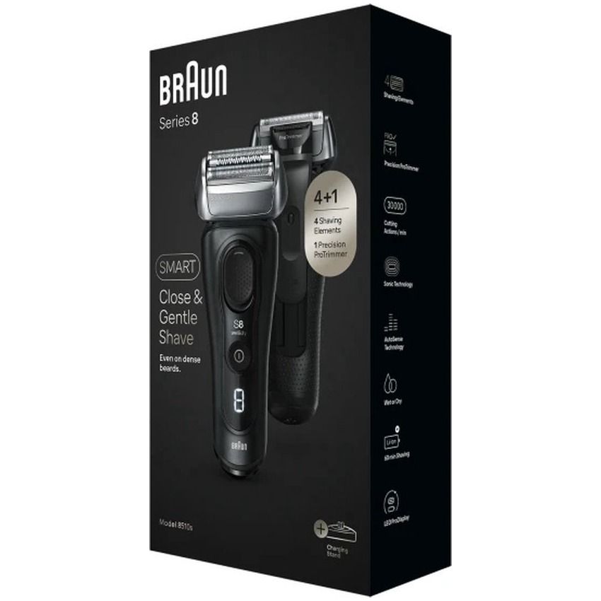 Braun Series 8 8510s Scheerapparaat Zwart