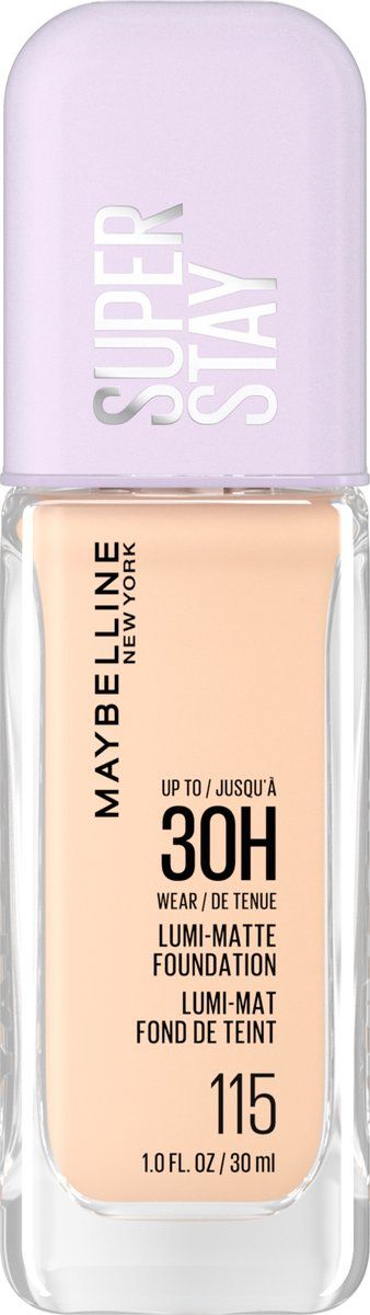 Maybelline New York - Superstay Lumi Matte Foundation - Blijft tot wel 30 uur zitten - Matte finish - 115 - - 35ml