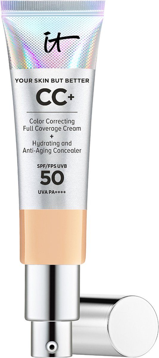 IT Cosmetics Your Skin But Better CC+ Cream SPF50 Foundation - Anti-Aging & Hydraterend - Medium - 32ml