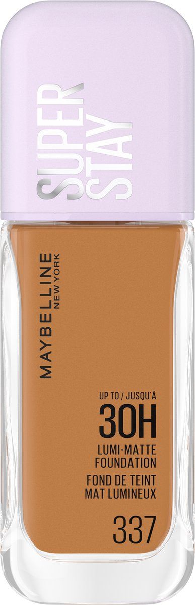 Maybelline New York - Superstay Lumi Matte Foundation - Blijft tot wel 30 uur zitten - Matte finish - 337 - - 35ml