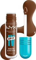 NYX Professional Make Up Lip IV 04 Cocoa Quench! Hydraterende Lipgloss - Tot 12 uur hydratatie - Verrijkt met Magnesium, Vitamine B12 en Kokoswater - 5ml