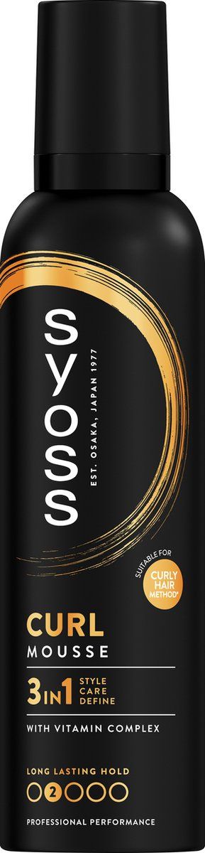 Syoss Curl Haarmousse 6x250 ml Voordeelverpakking