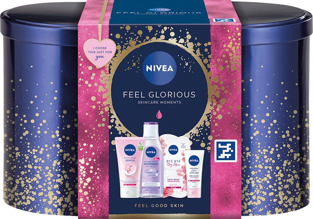 NIVEA Feel Glorious Geschenkset Vrouwen