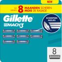 Gillette Mach 3 scheermesjes - 8 stuks