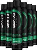 Syoss Anti-Grease Droogshampoo 6x200 ml Voordeelverpakking