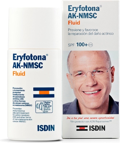 ISDIN Eryfotona AK-NMSC Fluid SPF 100 zonnebrandcrème Gezicht 50 ml