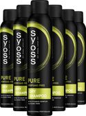 Syoss Pure Droogshampoo 6x200 ml Voordeelverpakking