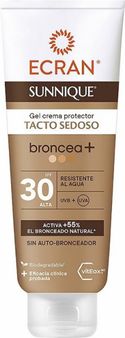 Zonnebrand Gel Ecran Sunnique Broncea+ Crème SPF 30 (250 ml)