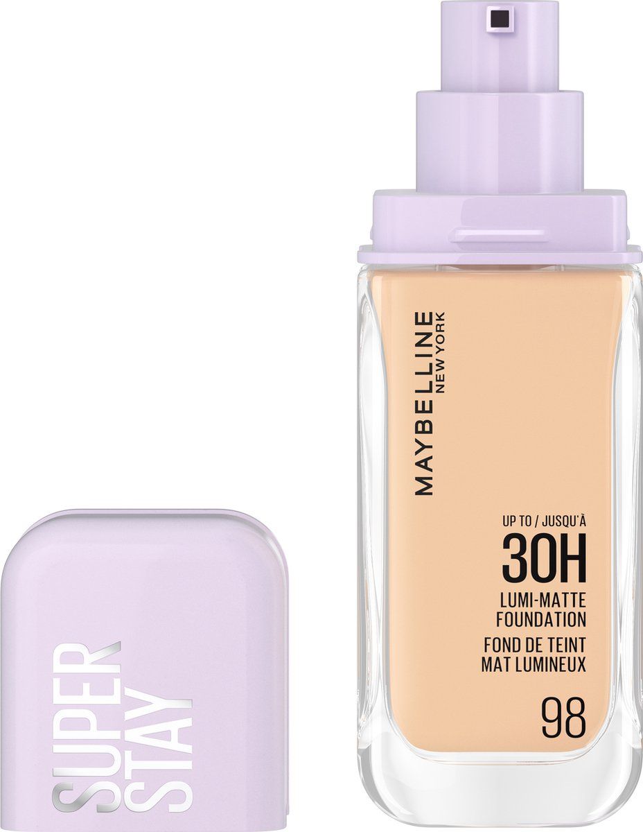 Maybelline New York - Superstay Lumi Matte Foundation - Blijft tot wel 30 uur zitten - Matte finish - 98 - - 35ml