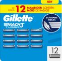 Gillette Mach 3 Turbo scheermesjes - 12 stuks