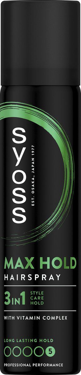 Syoss Max Hold Haarspray 12x75 ml Voordeelverpakking