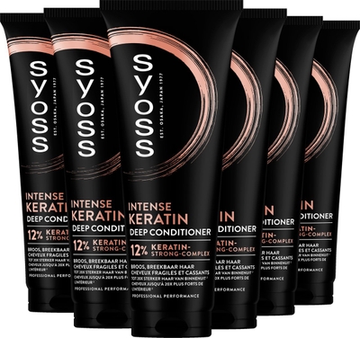 Syoss Keratin Conditioner 6x250 ml Voordeelverpakking