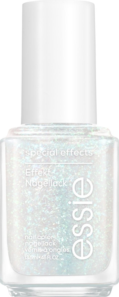 essie nail art studio special effects 7 identity illusion nagellak - langhoudende kleur en glans - glinsterend wit - 13,5ml