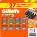 Gillette Fusion scheermesjes - 20 stuks