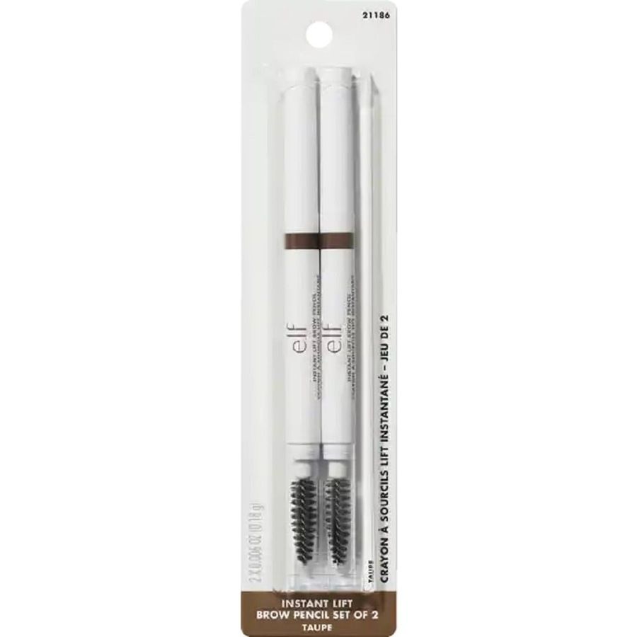 e.l.f. Cosmetics Instant Lift Brow Pencilgeschenkset of 2 Wenkbrauwpotlood 0.36 g TAUPE