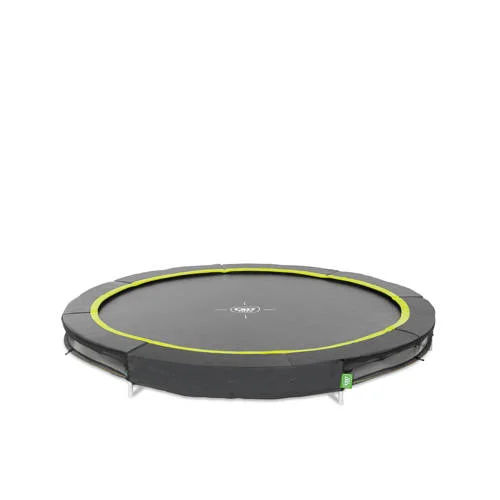 EXIT Silhouette inground sports trampoline - zwart ø 305 cm