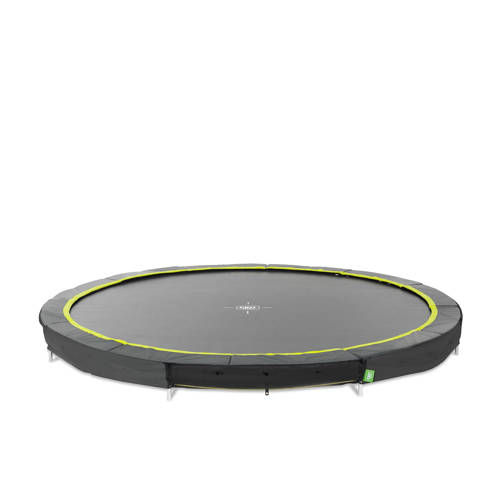 EXIT Silhouette inground sports trampoline - zwart ø 366 cm