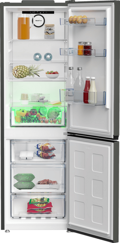 Beko B5RCNE366HG koel-vriescombinatie Vrijstaand 316 l C Grijs
