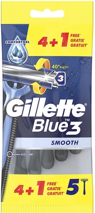 Gillette Blue wegwerpmesjes - 5 stuks