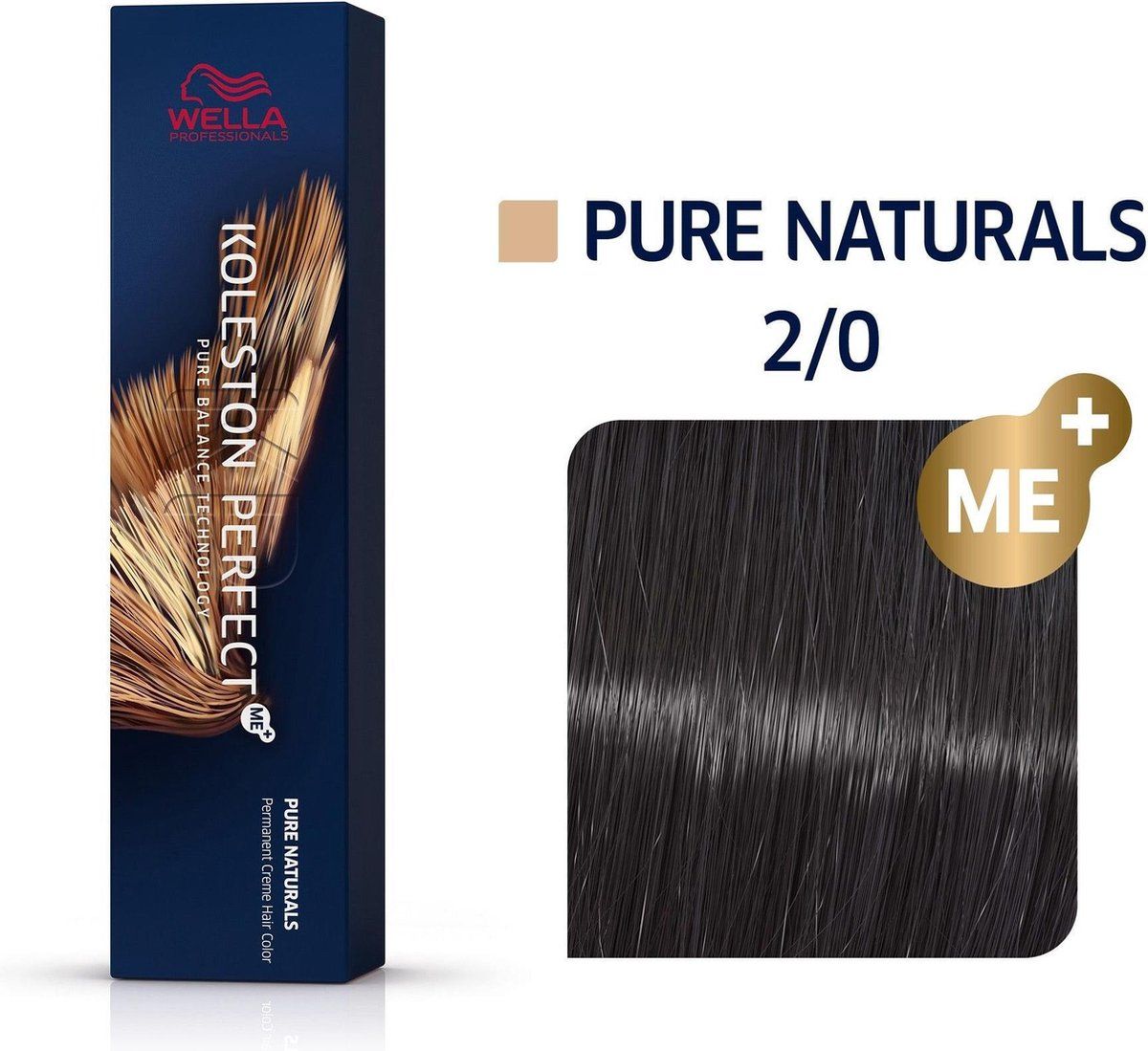 Wella Professionals Koleston Perfect Me+ - Haarverf - 2/0 Pure Naturals - 60ml