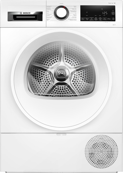 Bosch WQG233DEFG - Serie 6 - Wasdroger - Warmtepompdroger - NL/FR display - Energielabel A+++