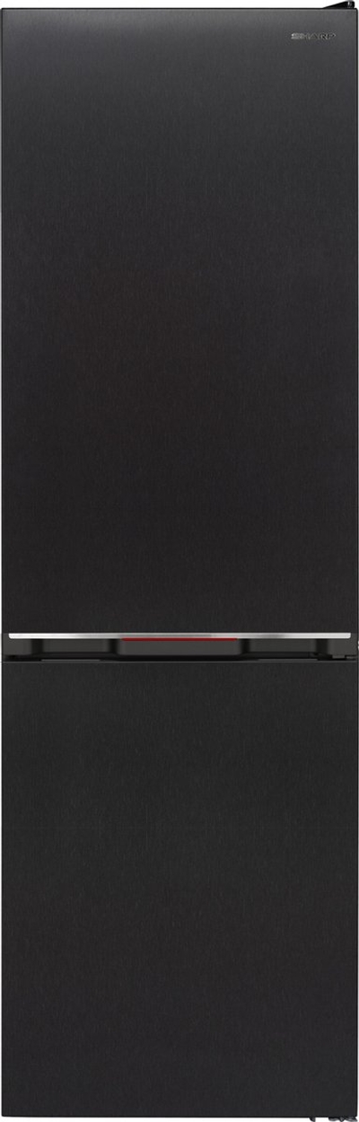 Sharp SJNBA31DMXACEU - Koel-vriescombinatie - No Frost - Dark Inox - Ideale koelkast voor gezinnen