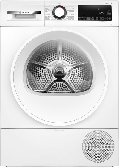 Bosch WQG1320AFG - Serie 6 - Warmtepompdroger - 8 kg - Energielabel A++ - Auto Dry
