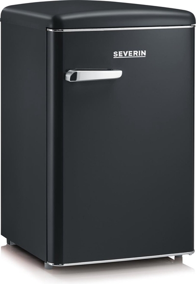 Severin RKS 8832 Tafelmodel Retro koelkast mat zwart