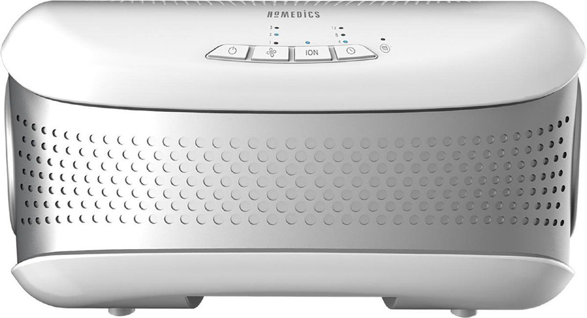 HoMedics Total Clean desktop 3 in 1 luchtreiniger met ionisator en hepa filter - geschikt voor een werkplek