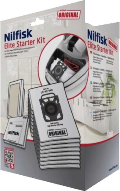 Nilfisk Stofzuigerzak Elite Starterkit Elite Classic, Elite Comfort - 8 stuks