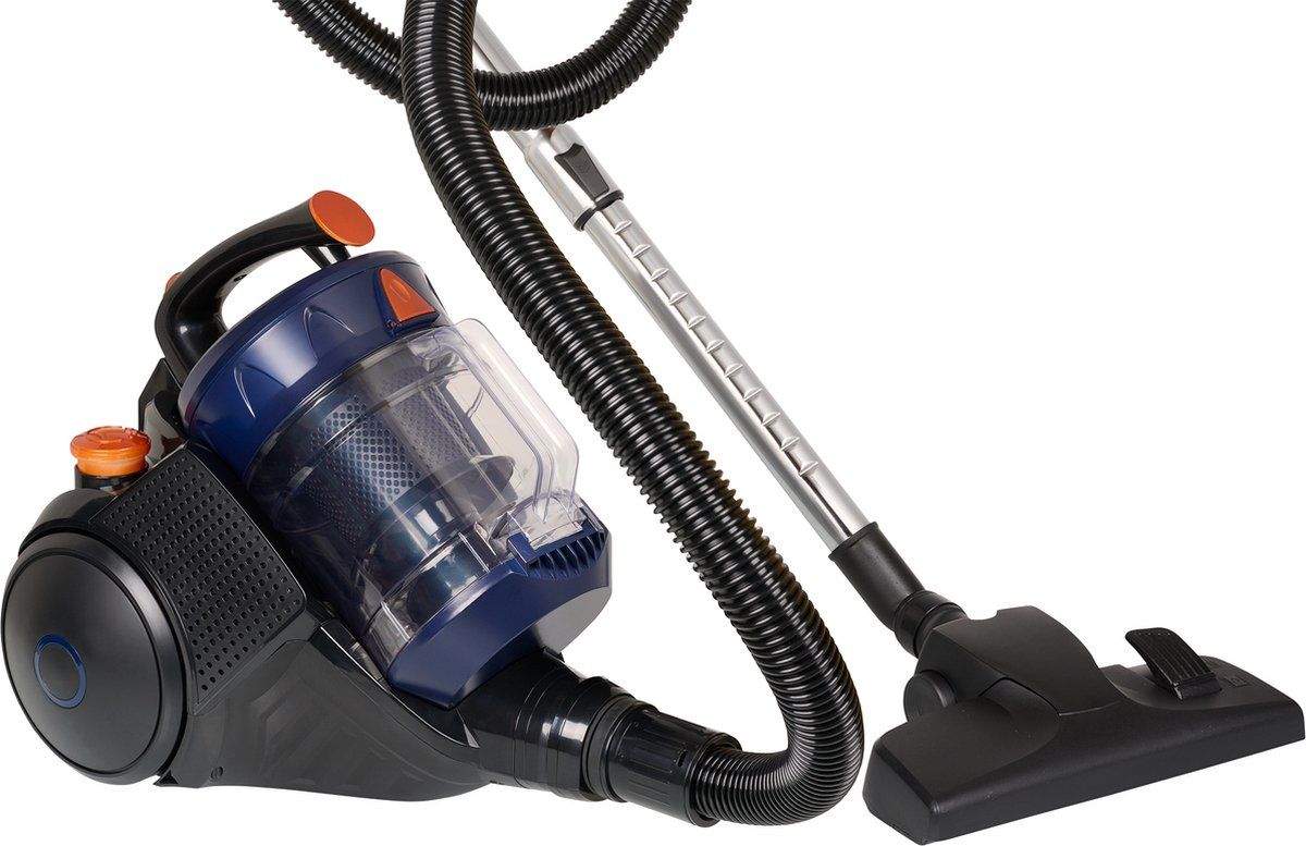 Tristar Stofzuiger SZ-4135 - Stofzuiger zonder zak - Cyclone vacuum cleaner - Geschikt voor alle oppervlakken - 9 meter actieradius - XXL Stofbak - Blauw