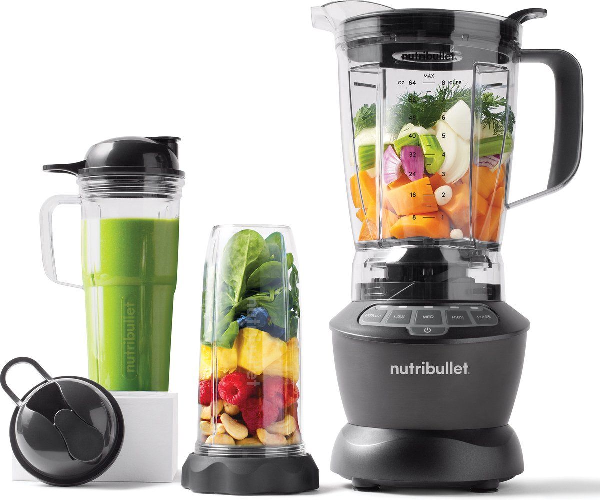 NutriBullet NBF500DG 1,9 l Blender voor op aanrecht 1200 W Zilver