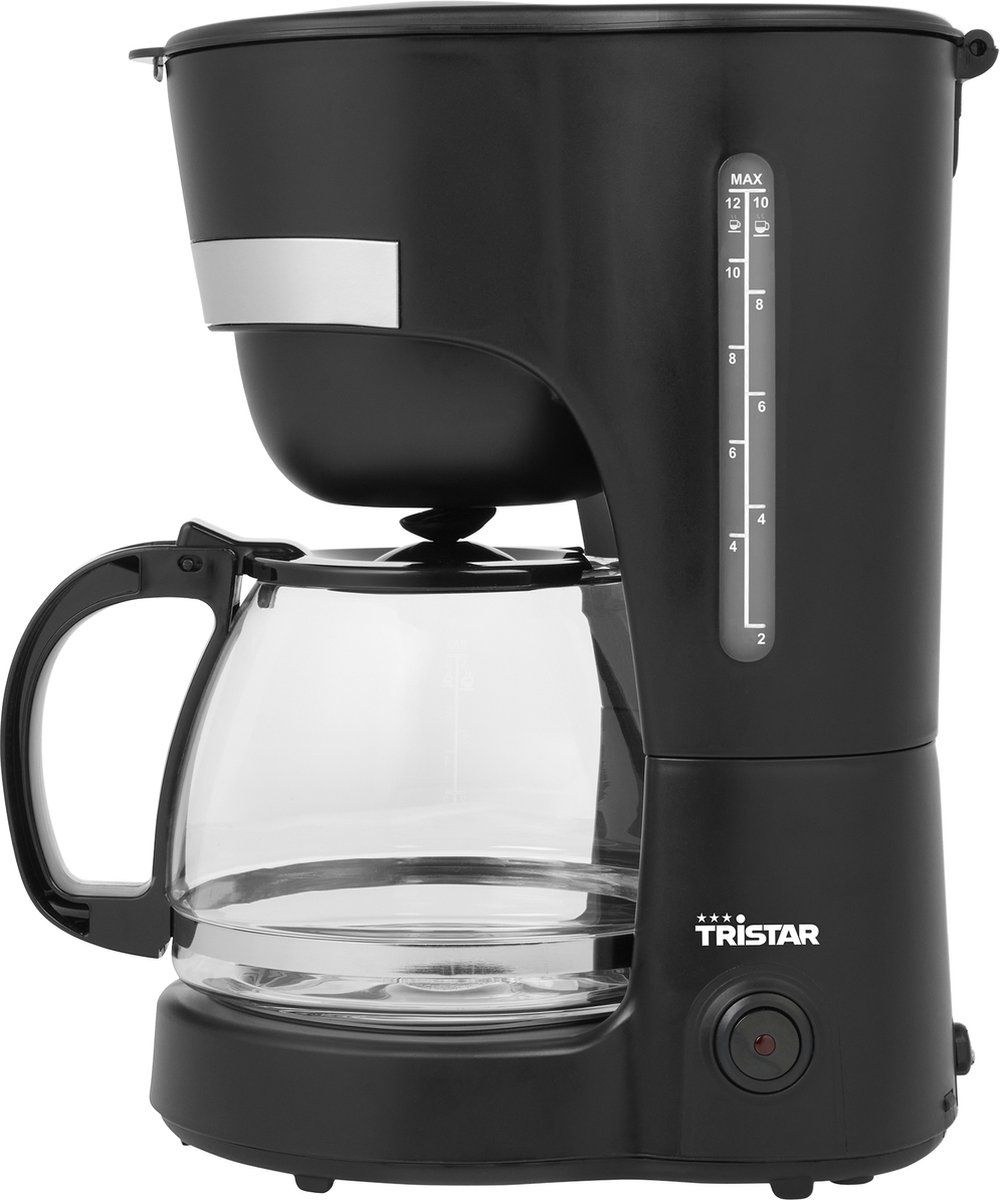 Tristar CM-1282 Koffiezetapparaat - 750 W - glazen kan 1,25 L - Non-drip systeem