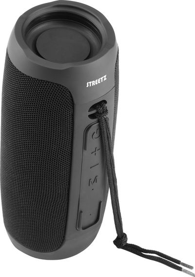 Streetz S350 Bluetooth Speaker - Bluetooth 5.3, MicroSD kaart en USB playback - 3.5mm AUX-in - USB-C - Zwart
