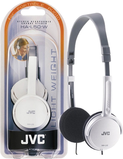 JVC HA-L 50 W Over-Ear Hoofdtelefoon - Wit