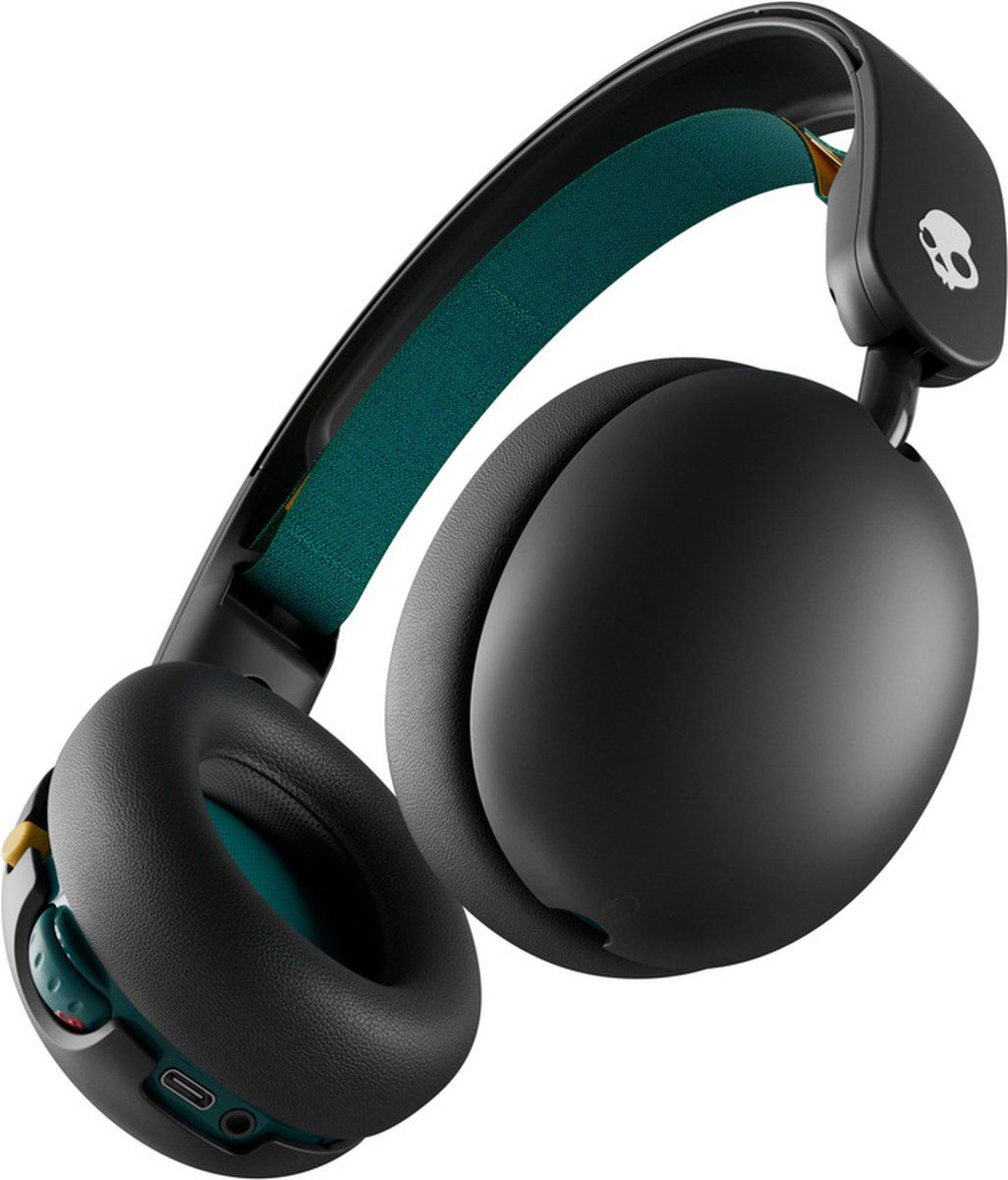 Skullcandy Grom - Bluetooth Koptelefoon - Koptelefoon voor Kinderen - Draadloze Hoofdtelefoon - Over-Ear - met Microfoon - Lichtgewicht - Zwart