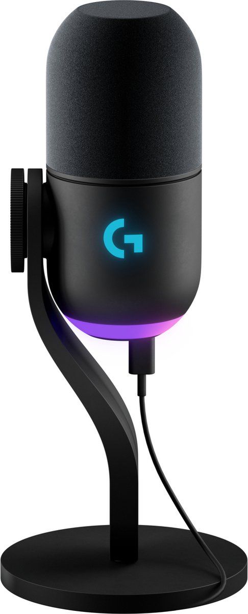 Logitech G Yeti GX - Gaming Microfoon - USB - RGB verlichting - Lightsync - Zwart