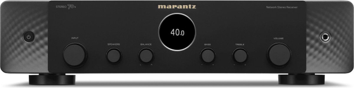 Marantz - AV Stereo 70S - AV Receiver met FM/DAB+ radio, 75 Watt per Kanaal, HEOS® Built-In en 8K HDMI-Aaansluiting - Zwart