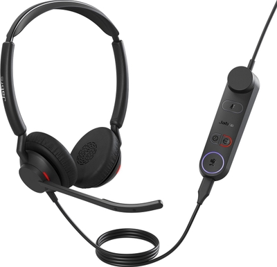 Jabra Engage 50 II Headset Bedraad Hoofdband Kantoor/callcenter USB Type-C Zwart