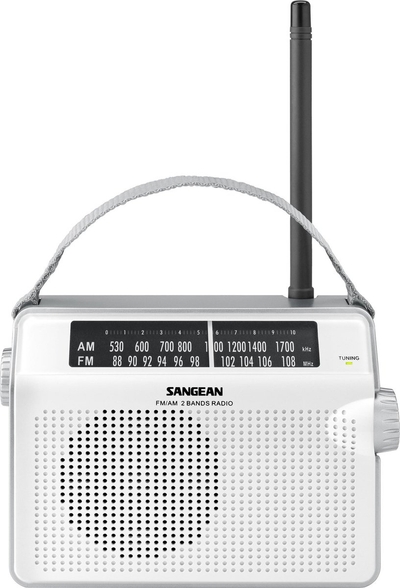 Sangean PR-D6 - Draagbare radio - Wit