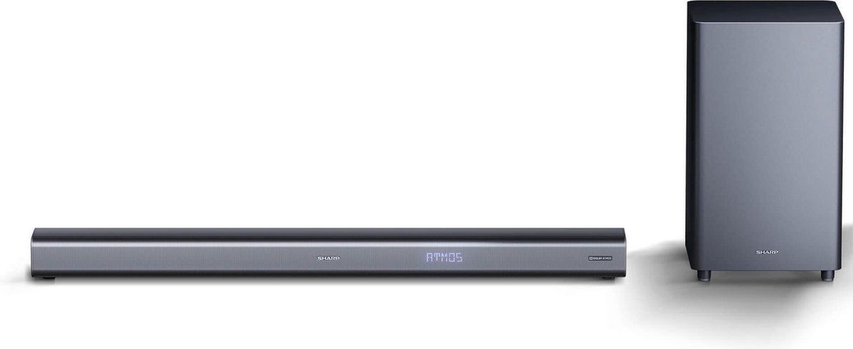 Sharp HT-SBW460 - 3.1 Dolby Atmos Soundbar met draadloze subwoofer